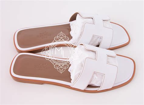 hermes slipper white|white Hermes loafers.